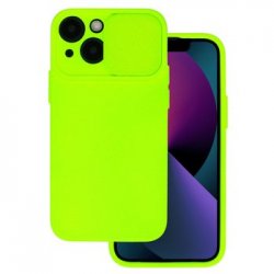 IPhone 11 Pro Max Silicone Case Sliding Protection Camera Lens Window Lime