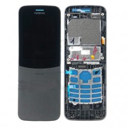 Nokia 8110 4G Lcd+Front Cover Black Service Pack