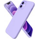 IPhone 12 Mini Silicone Case Full Camera Protection Lila