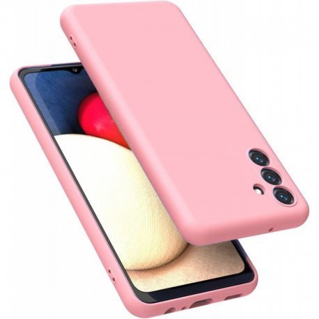 Samsung Galaxy A54 A546 5G Silicone Case Camera Protection Pink