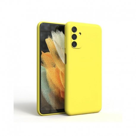 Samsung Galaxy A54 A546 5G Silicone Case Camera Protection Yellow