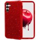 Samsung Galaxy A54 A546 5G Glitter Case Red