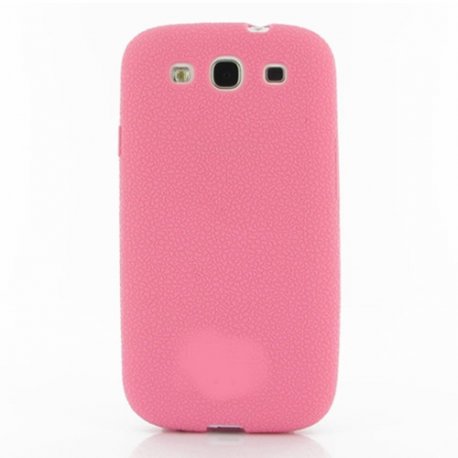 Samsung Galaxy S3 Silicone Case Transperant Matte Pink