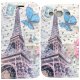 Samsung Galaxy S3 Book Case Eiffel Tower Butterfly
