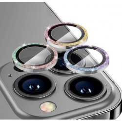 IPhone 14 Pro/14 Pro Max Ring Camera Protective Tempered Glass Glitter Multicolor