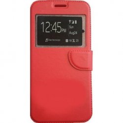 Huawei Y600 Book Case S-View Red