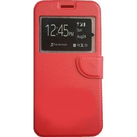 Huawei Y600 Book Case S-View Red