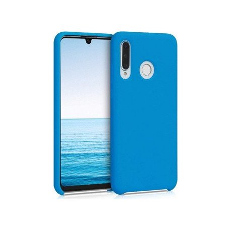 Huawei Y630 Silicone Case Transperant Matte Blue
