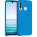 Huawei Y630 Silicone Case Transperant Matte Blue