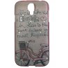 Samsung Galaxy S4 i9500 / i9505 Electroplated Case Bicycle