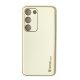 Samsung Galaxy S23 S911 Leather Case White