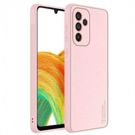 Samsung Galaxy S23 Plus S916 Leather Case Pink