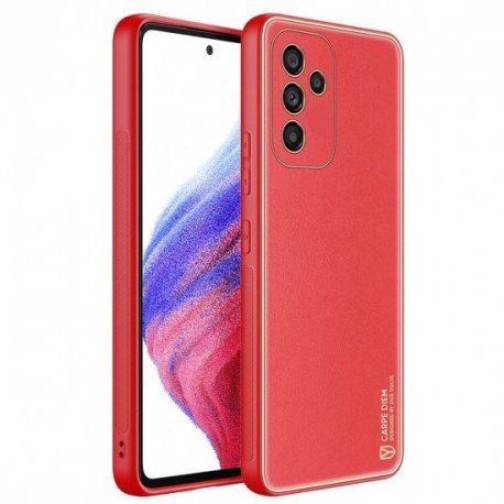 Samsung Galaxy S23 Plus S916 Leather Case Red