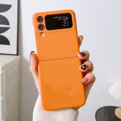Samsung Galaxy Z Flip 4 F721 Plastic Case Orange