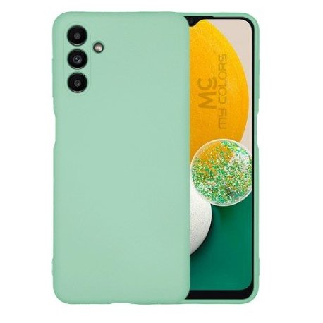 Samsung Galaxy S22 G991 Silky And Soft Touch Silicone Cover Mint