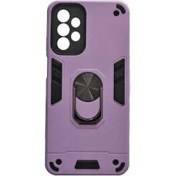 Samsung Galaxy A53 5G A536 Hybrid Shockproof Armor Case with Stand Metal Ring Lila