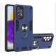 Samsung Galaxy A53 5G A536 Hybrid Shockproof Armor Case with Stand Metal Ring Blue