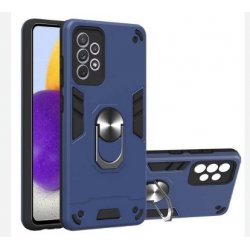 Samsung Galaxy A53 5G A536 Hybrid Shockproof Armor Case with Stand Metal Ring Blue