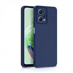 Xiaomi Redmi Note 12 Pro 5G/12 Pro Plus Silicone Case Full Camera Protection Blue