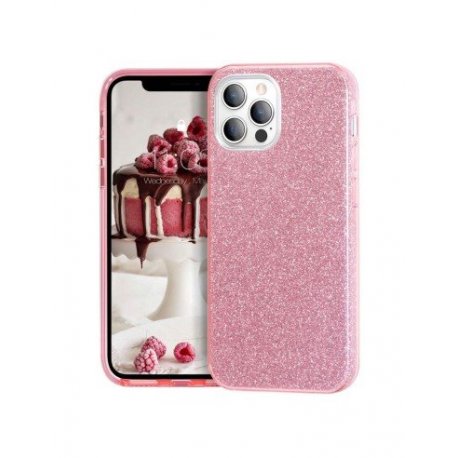 IPhone 13 Pro Glitter Case Pink