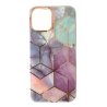 IPhone 12 Pro Max Geometric Marmor Case Purple