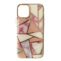 IPhone 12 Pro Max Geometric Marmor Case Pink