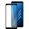 Samsung Galaxy A8 Plus A730 Tempered Glass 9H Full Cover 5D Black