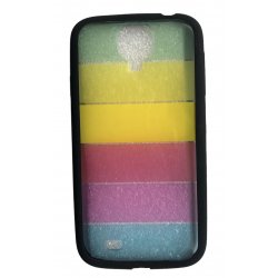Samsung Galaxy S4 i9500 / i9505 Electroplated Case Colorful Black