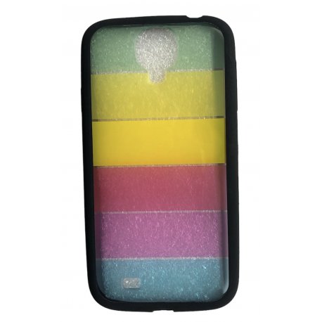 Samsung Galaxy S4 i9500 / i9505 Electroplated Case Colorful Black