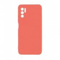 Samsung Galaxy A14 5G A146 Silky And Soft Touch Silicone Cover Orange