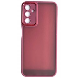 Samsung Galaxy A14 A146 Ultra Hybrid Matte Back Cover Case Burgundy