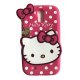 Samsung Galaxy S4 i9500 / i9505 Silicone Case Hello Kitty Pink
