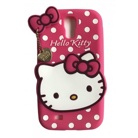 Samsung Galaxy S4 i9500 / i9505 Silicone Case Hello Kitty Pink