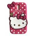 Samsung Galaxy S4 i9500 / i9505 Silicone Case Hello Kitty Pink