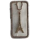 Samsung Galaxy S4 i9500 / i9505 Glamour Case Strass Eiffel Pink