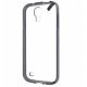 Samsung Galaxy S4 i9500 / i9505 Plate Case Transperant Black