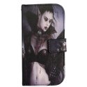 Samsung Galaxy S4 i9500 / i9505 Book Case Dark Elf