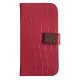 Samsung Galaxy S4 i9500 / i9505 Book Case Glamour Hot Pink