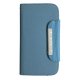 Samsung Galaxy S4 i9500 / i9505 Book Case Light Blue