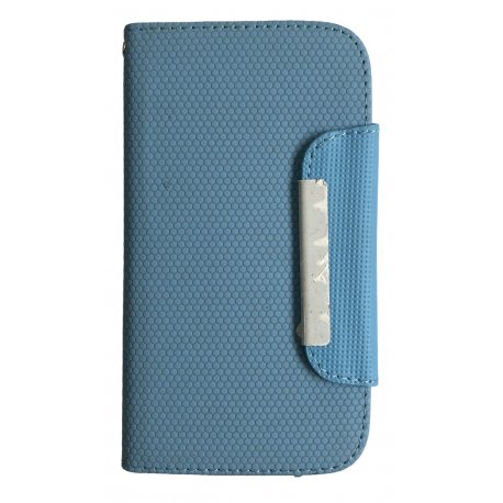 Samsung Galaxy S4 i9500 / i9505 Book Case Light Blue