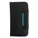 Samsung Galaxy S4 i9500 / i9505 Book Case Black