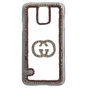Samsung Galaxy S5 G900 Glamour Case Strass Chanel Red Transperant