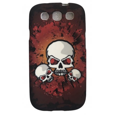 Samsung Galaxy S3 Electroplated Case Skull
