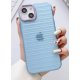 IPhone 12 Pro Max Soft Air Cushion Case Transperant Blue