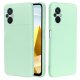 Xiaomi Pocofone M5 Silky And Soft Touch Silicone Cover Full Camera Protection Mint