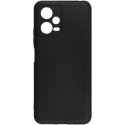 Xiaomi Redmi Note 12 5G/POCO X5 5G Silky And Soft Touch Silicone Cover Full Camera Protection Black