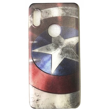 Xiaomi Redmi Note 5 Electroplated Case Captain America