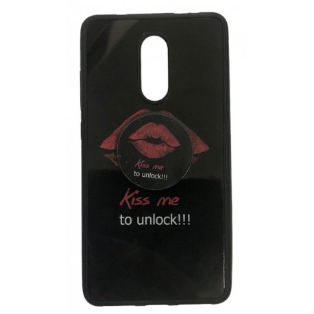 Xiaomi Redmi Note 4/4x Electroplated Case Kiss me to unlock