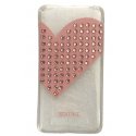 Xiaomi Redmi 4A Electroplated Case Heart Strass