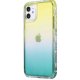 Samsung Galaxy A14 A146 Shaded Effect Soft Cover Case Yellow Blue